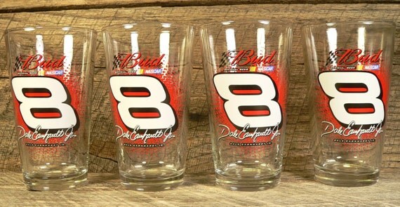 Dale Earnhardt Jr Drinking Glasses Dale Earnhardt Jr Drinking Glasses