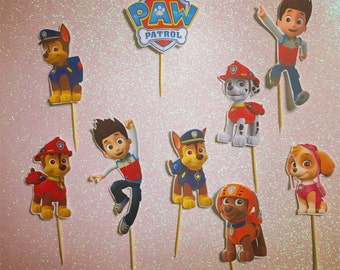 Paw patrol cupcake | Etsy