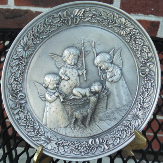 Decorative Hudson Fine Pewter 1979 Limited Edition Christmas
