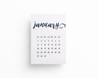 2017 Wall calendar Wall planner Circular calendar Black