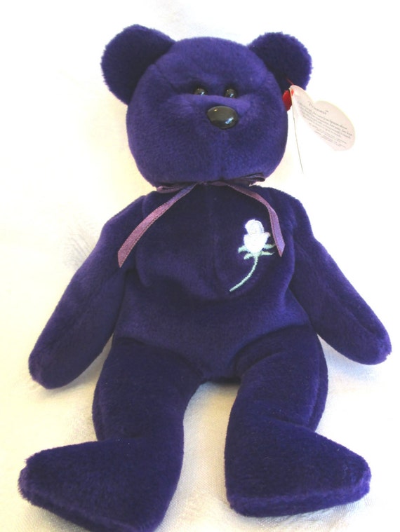 ty beanie princess diana bear value
