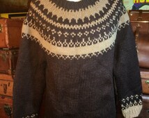 Popular items for fair isle sweater on Etsy