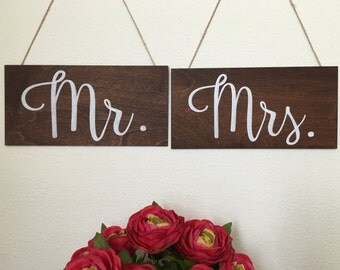 Mr and mrs | Etsy