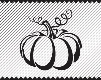 Pumpkin Clipart design - svg - ai - dxf -cdr -eps -jpeg - png - pdf -wmf -docx -Iron on Transfer -Cricut - Vinyl Cutting - Laser Engraving