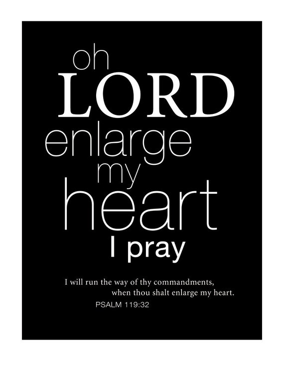 Christian Print Psalm 119 32 Bible Scripture Verse Enlarge My christian-print-psalm-119-32-bible-scripture-verse-enlarge-my