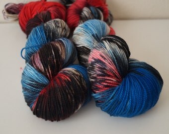 Blessed Be Our New Founding Fathers on Strong Sock – Hand Dyed Yarn