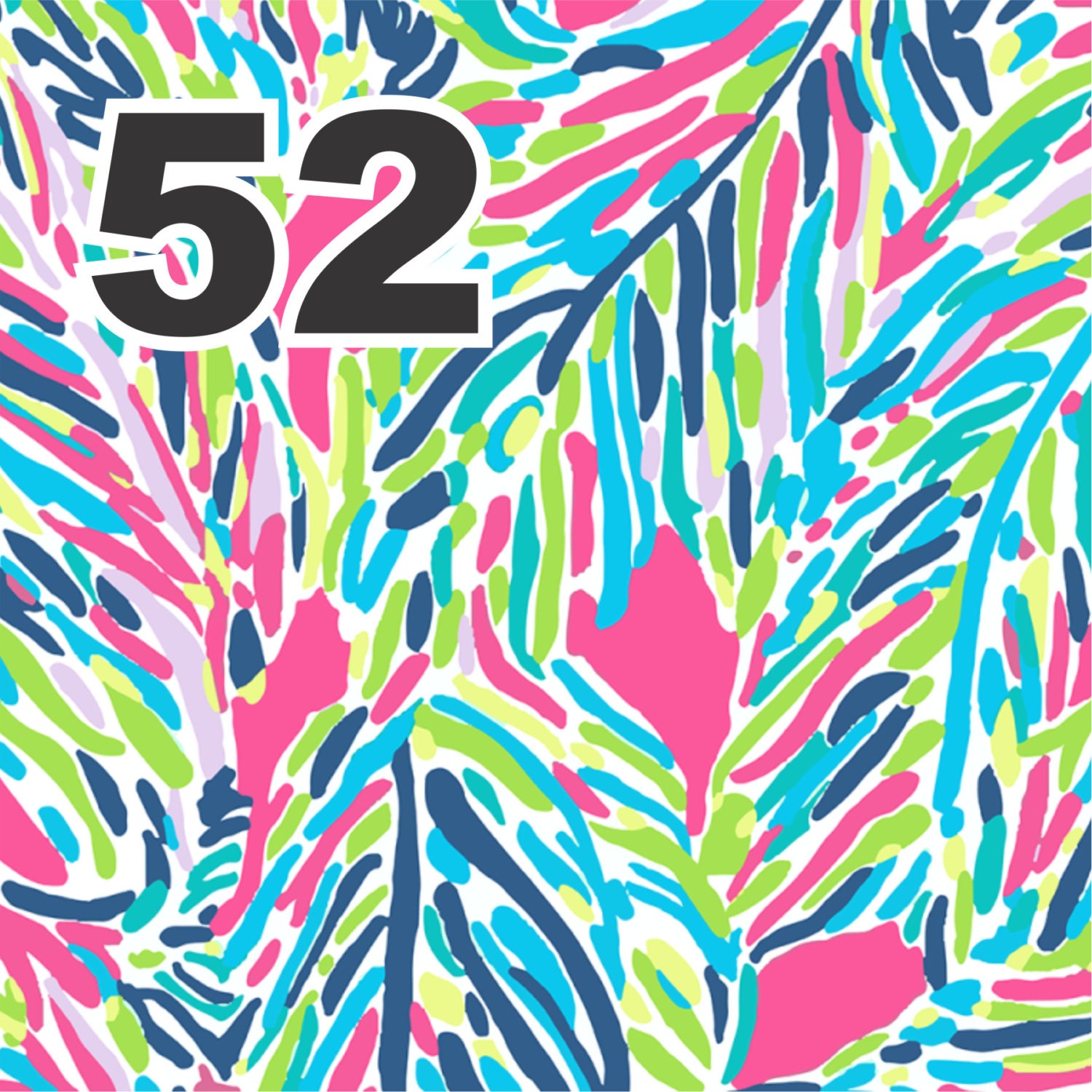 lilly pulitzer inspired heat transfer vinyl