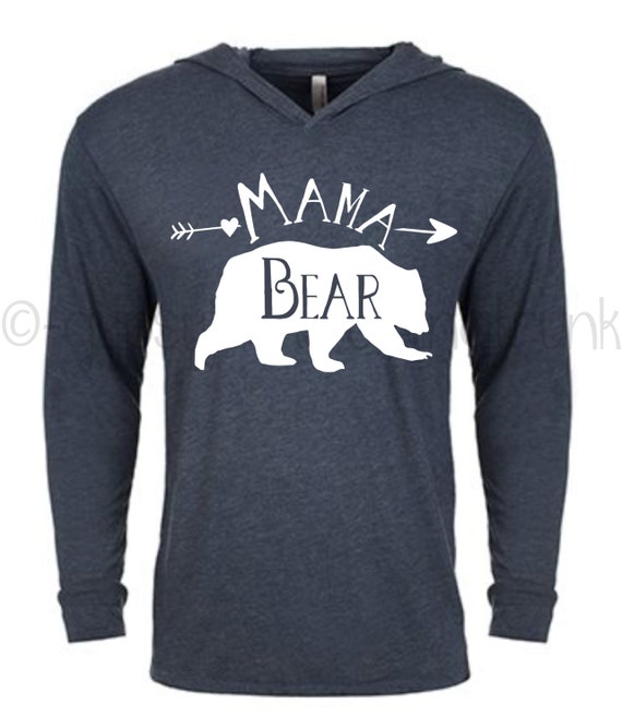 mama bear camo hoodie