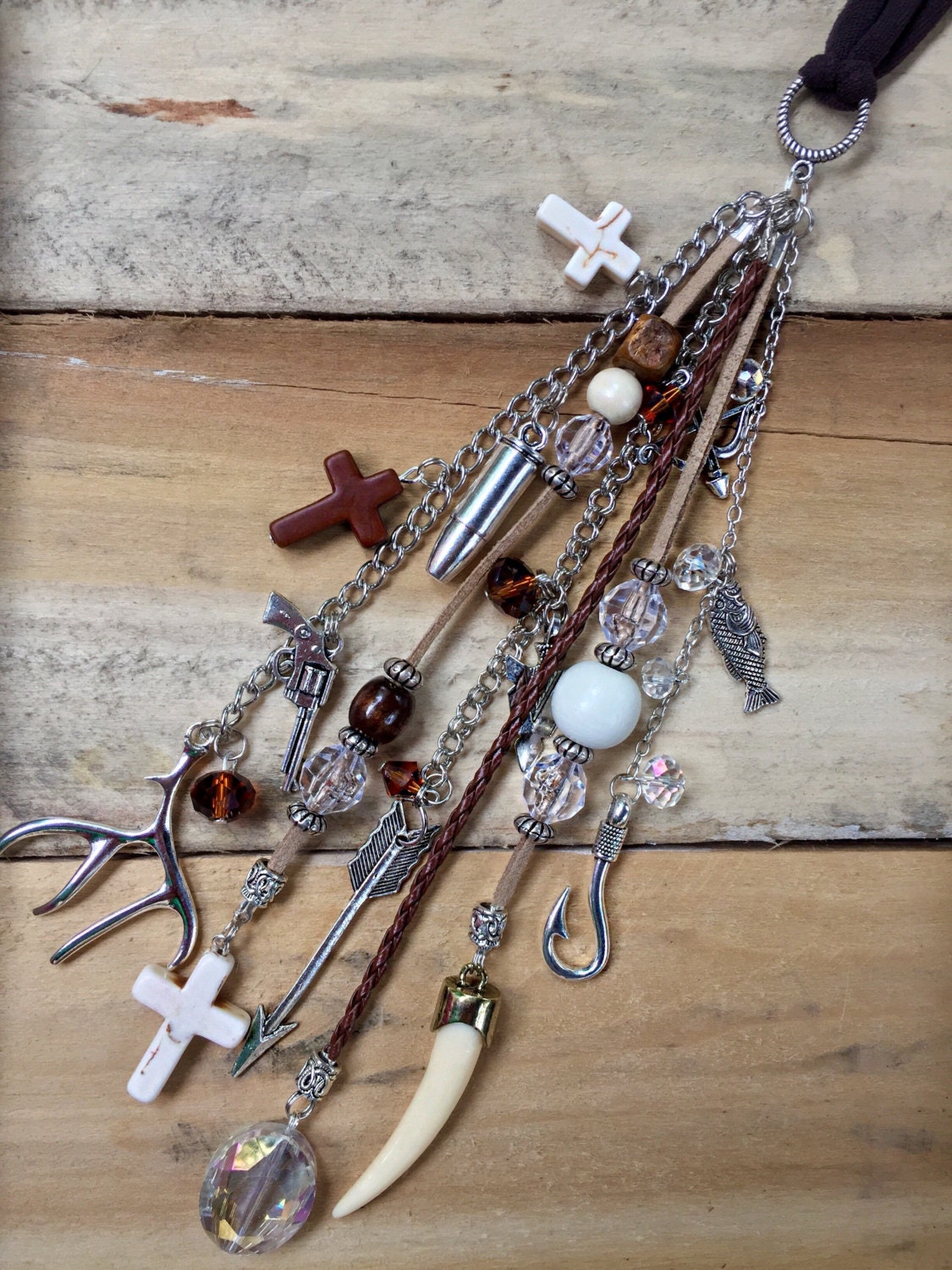 Rearview Mirror Charm Country Girl Car Decor Car Accessories