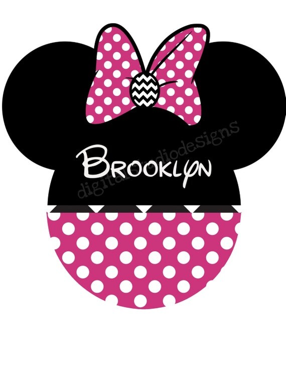 Printable Iron On Minnie Mouse | disney minnie mouse head printable iron on by Printable Iron On Minnie Mouse | disney minnie mouse head printable iron on by