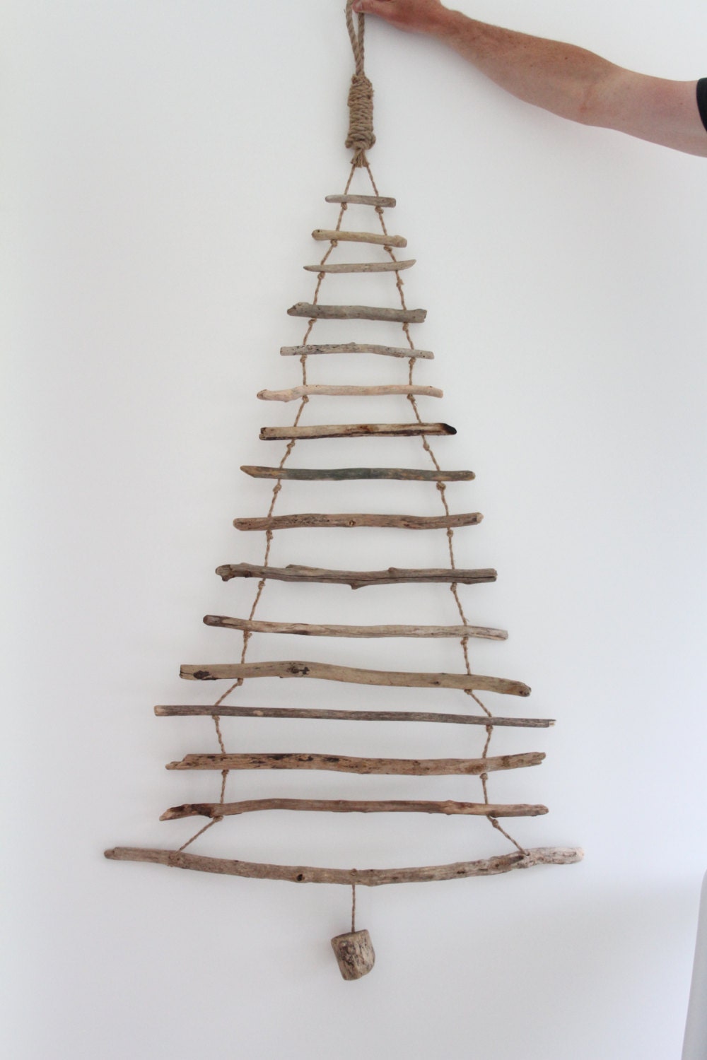 Hanging Driftwood Christmas Tree Driftwood Christmas Tree