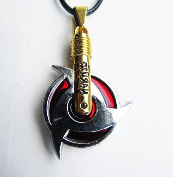 Anime Cosplay Necklace Naruto Spiral Anime Cosplay Anime