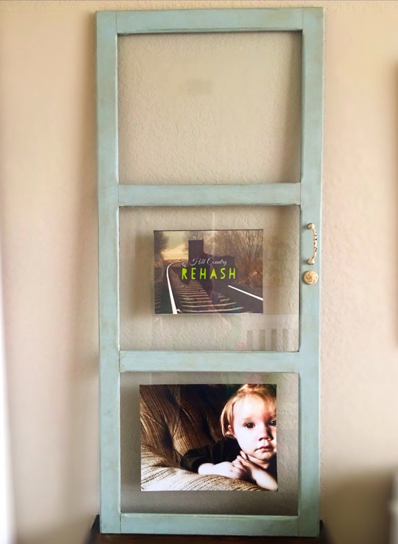 Items similar to Glass Door Wall Decor - Door Picture Frame on Etsy