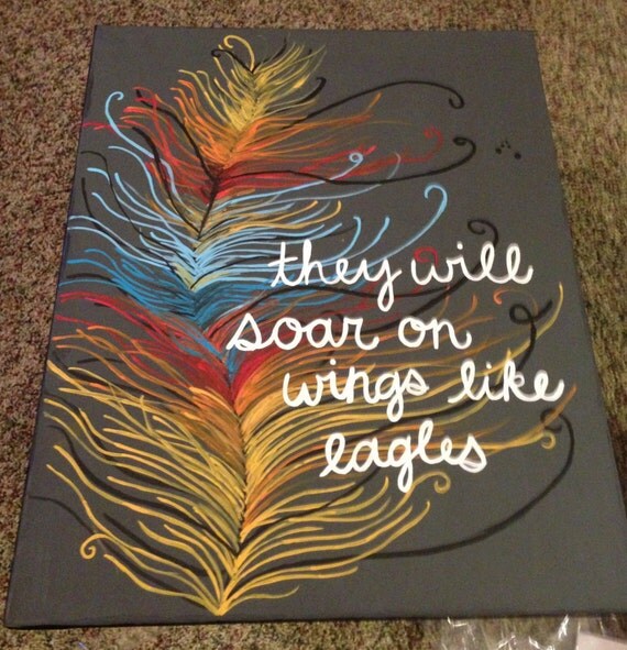 soar on wings like eagles coloring pages - photo #4