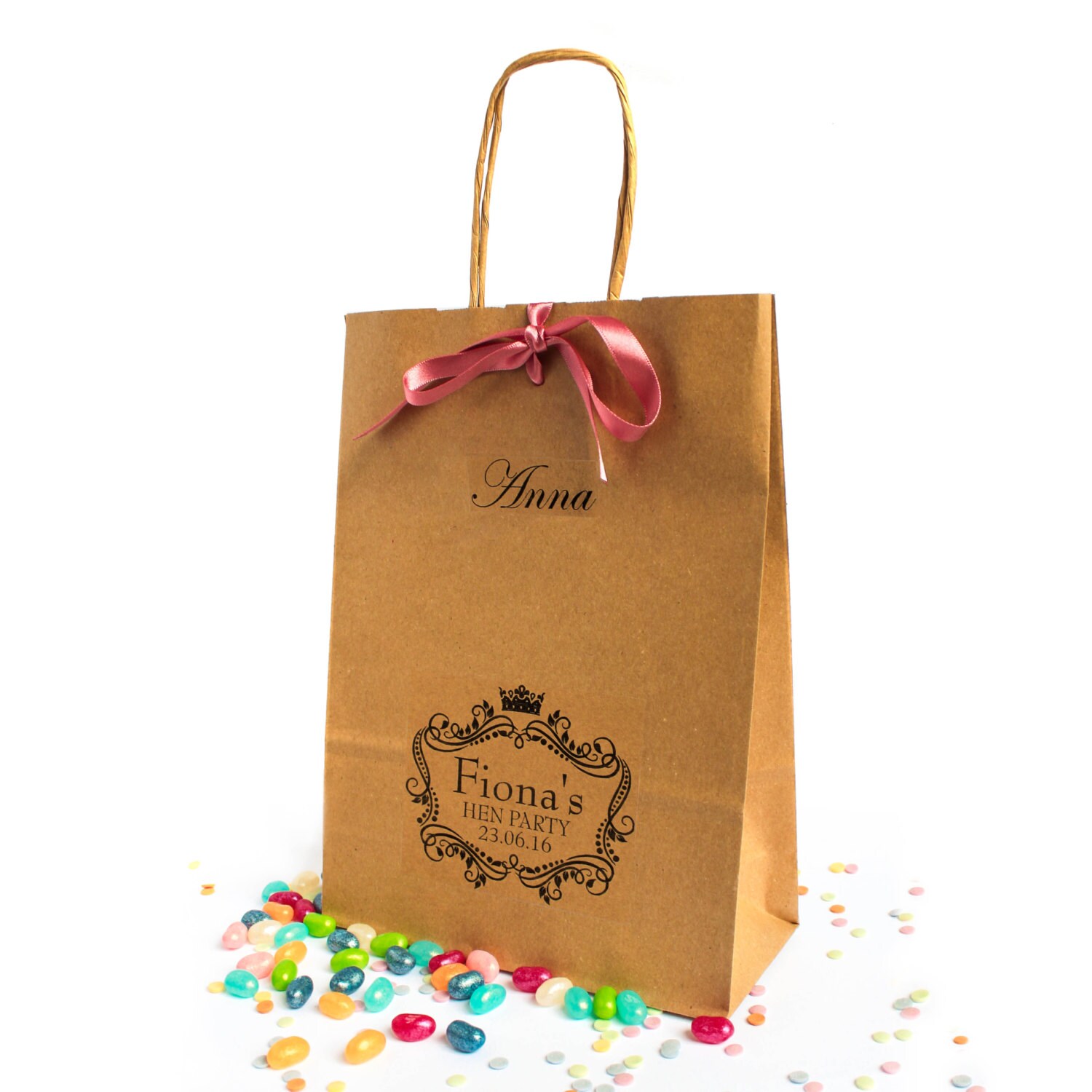 Hen Party Bags Medium Personalised Hen Party Favour Bag