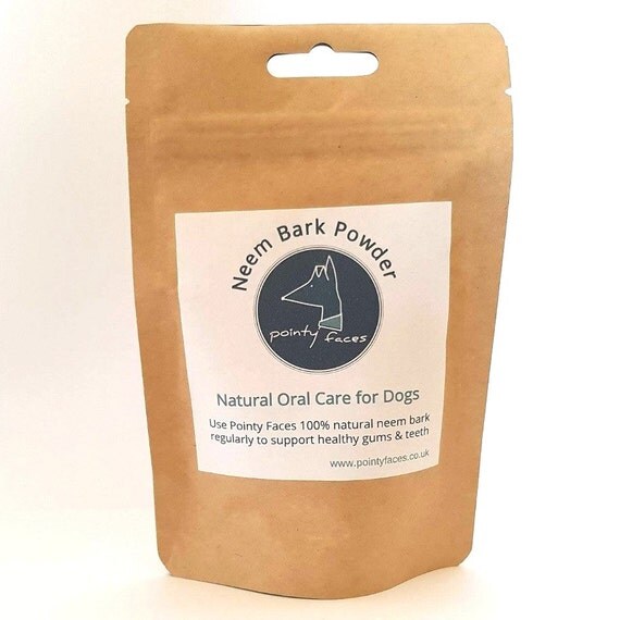 Natural Oral Care for Dogs Neem Bark Powder 100 Natural