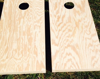Plain unfinished Cornhole boards. Non Painted