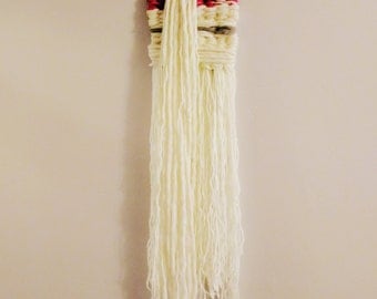 SALE ** Woollen Hand Woven Wall Hanging - Milly