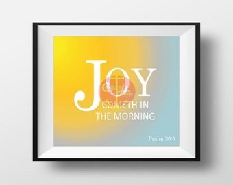 Psalm 30 5 | Etsy