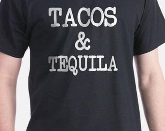 tacos and tequila women's shirt