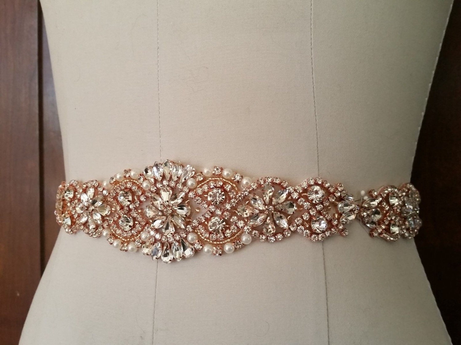 wedding-belt-bridal-sash-belt-rose-gold-crystal-pearl