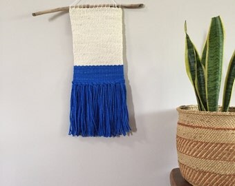 Color Block Woven Wall Hanging
