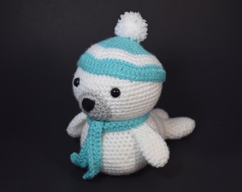 Seal Amigurumi Crochet Pattern PDF Instant Download Sable