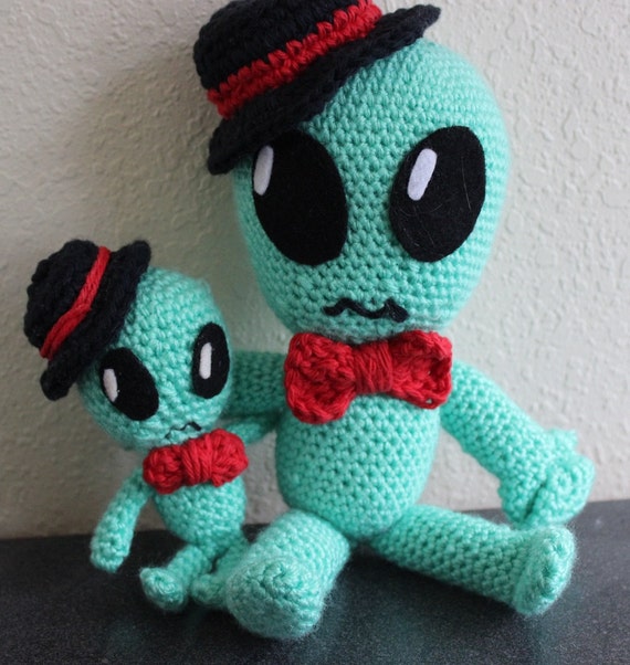 peridot and alien plush