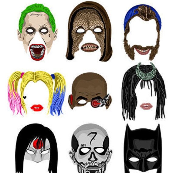 the suicide squad icons