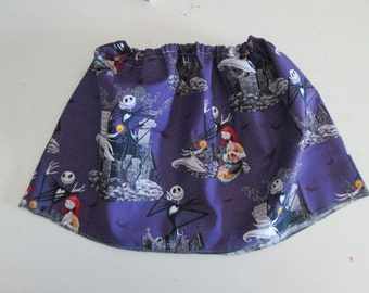 Nightmare Before Christmas Baby Girl Skirt
