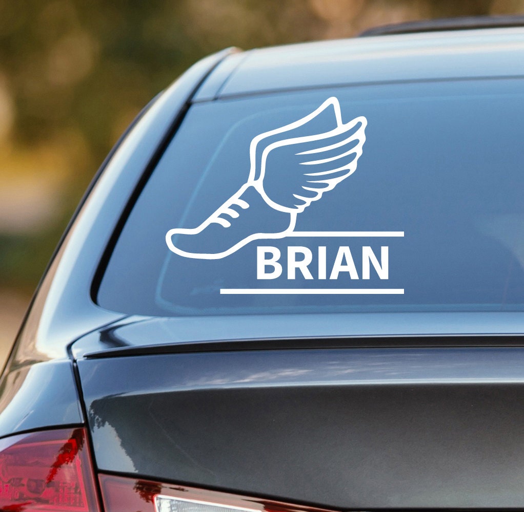 Track and Field Decal Track Decal Cross Country Decal