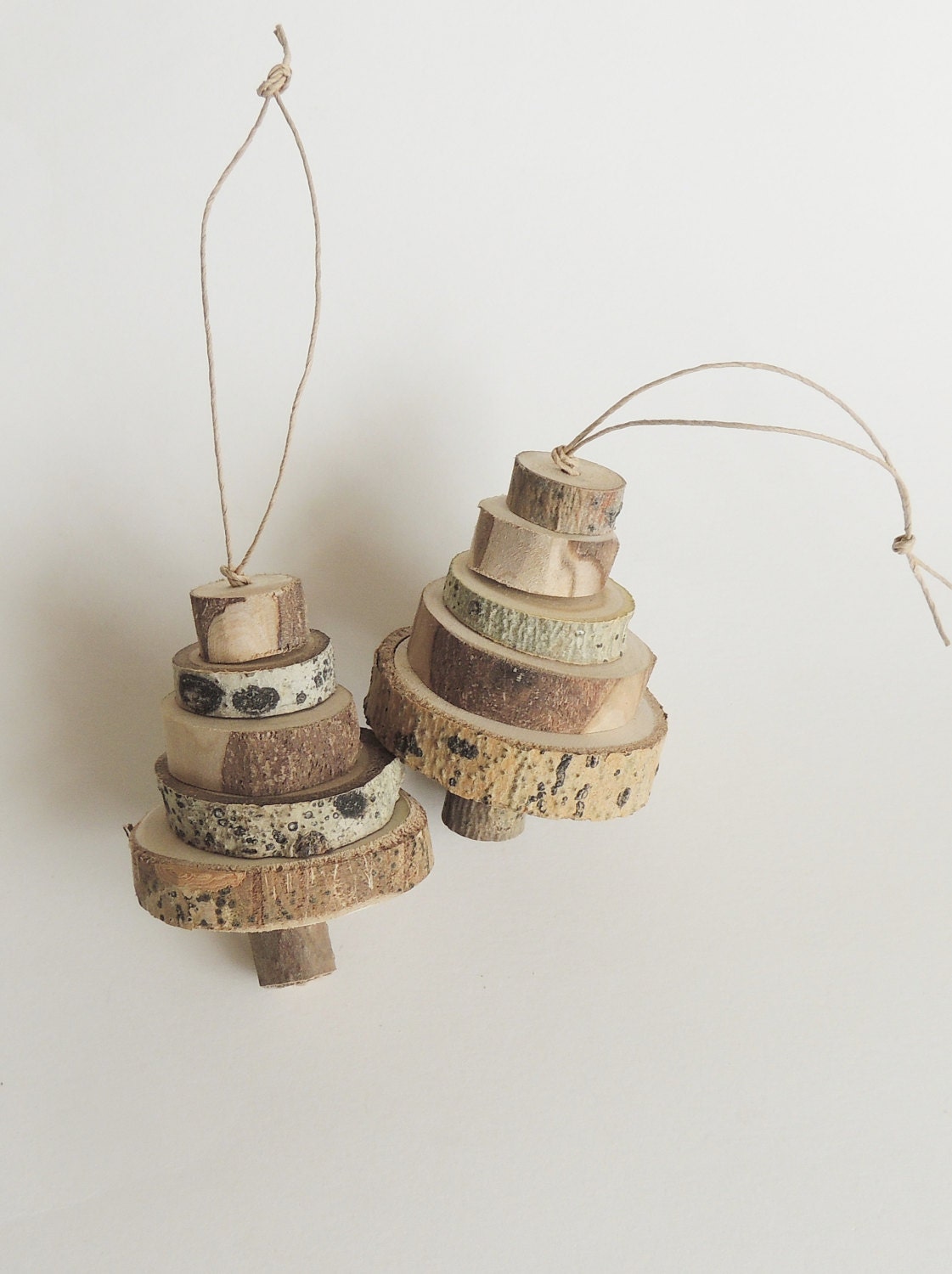 Rustc Tree Ornament Aspen Christmas Ornament Rustic