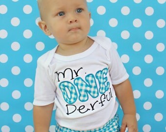 1st Birthday Boy Outfit Mr. One Derful First Birthday Boy Outfit Baby Boy 1st Birthday Outfit Cake Smash Outfit Boy 1st Birthday Outfit