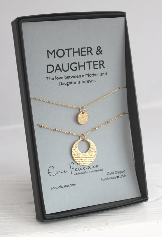 Mother Daughter Necklace Mom Daughter Jewelry gift for Mom