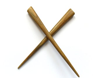 Wooden Hair Chopsticks, Hair sticks, Palo santos, Verawood, Hairpin, Haarnadel, Exotic, Natural hair accessories, Handmade by MariyaArts