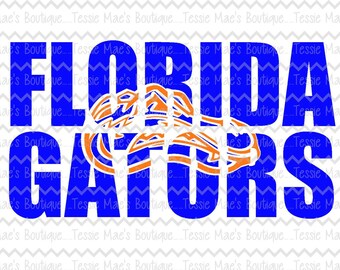 Gators Knockout, Florida, Mascot, Gators, SVG, DXF, EPS, Instant Download, Digital Design