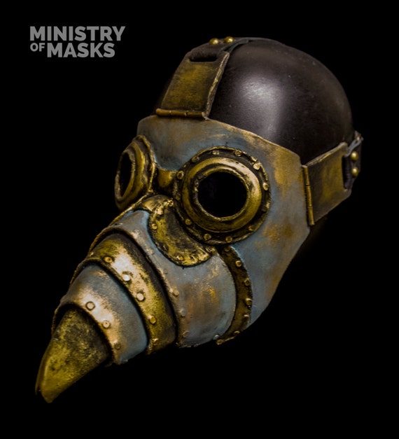 The Tinker (verdigris) Steampunk Plague mask by Ministryofmasks steampunk buy now online