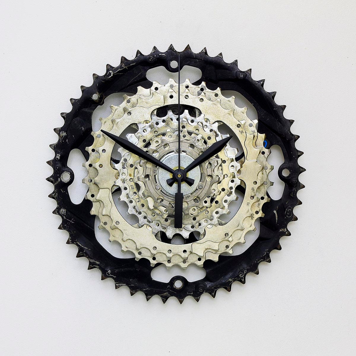 Steampunk Bike Clock Bicycle Gear Clock by treadandpedals on Etsy