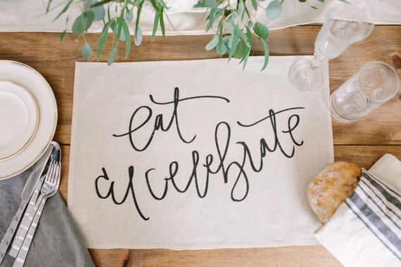 Eat & Celebrate Placemats