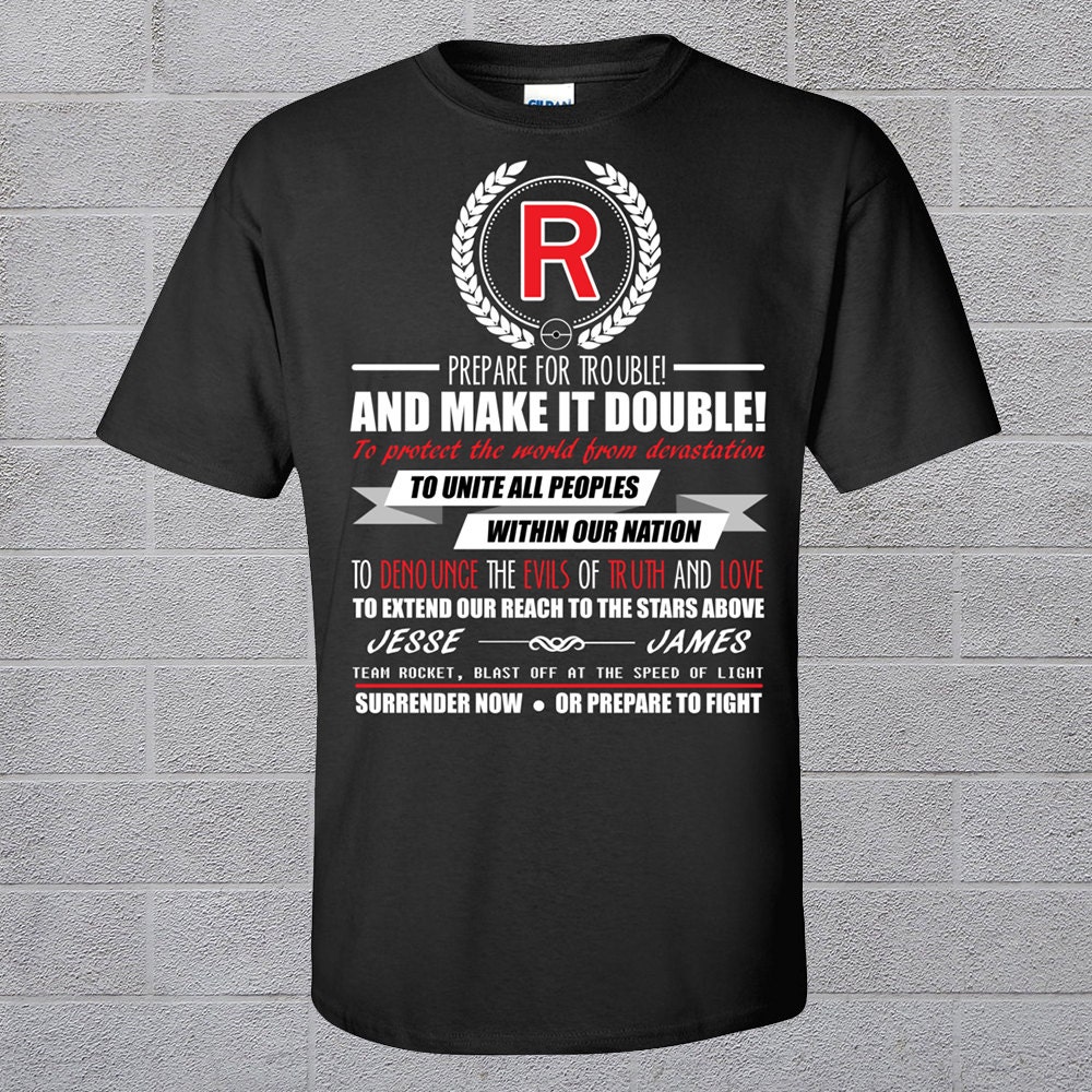 james team rocket shirt