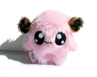 Fluse Kawaii Plush cute Monster stuffed animal light Pink