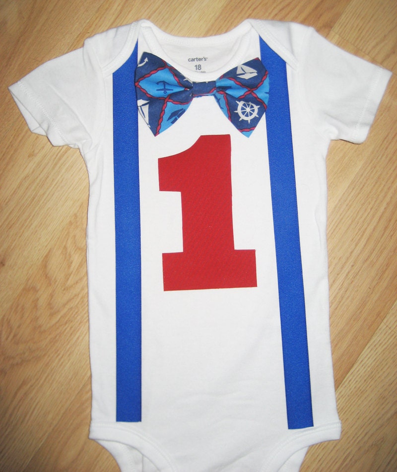 Anchor outfit Anchor bodysuit Baby boy 1st by kottoncactus on Etsy