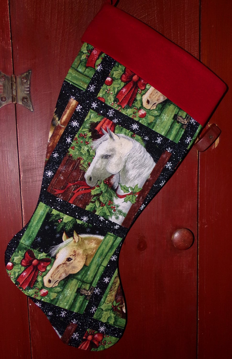 Horse Christmas Stocking
