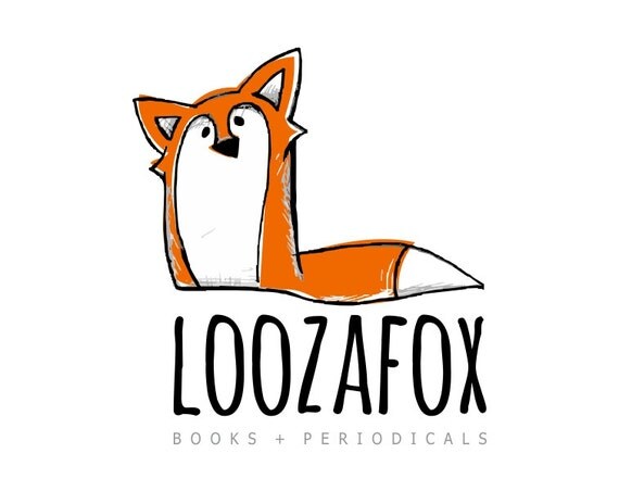 Premade Logo Red Fox Logo Sneaky Sly Fox Animal Logo Fox