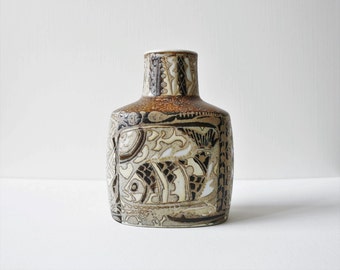 Vintage Royal Copenhagen Fajance Nils Thorsson Baca Vase / Danish Pottery