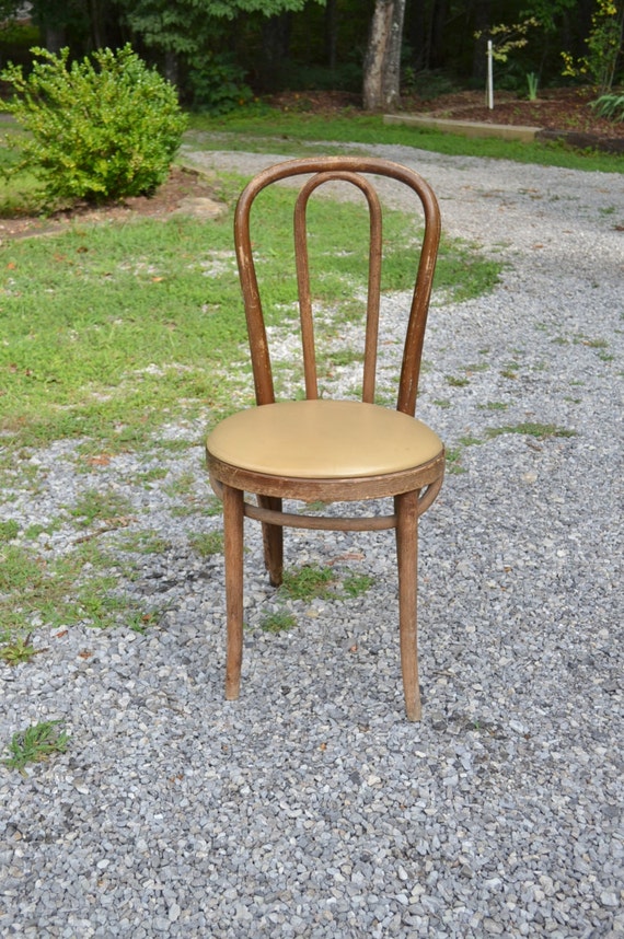 Vintage Bentwood Chair Thonet Bistro Cafe Chair Medium Tone