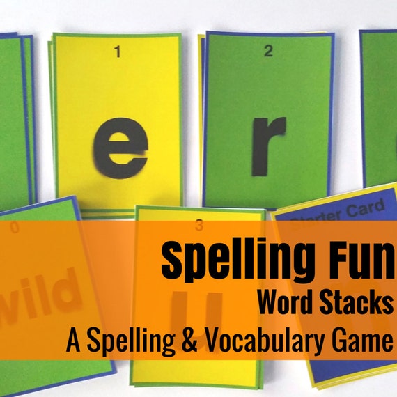 Word Stacks Fun with Spelling & Vocabulary