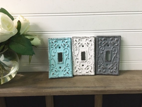 Light Switch Cover/Nursery Wall Decor/ Light by TheShabbyStore