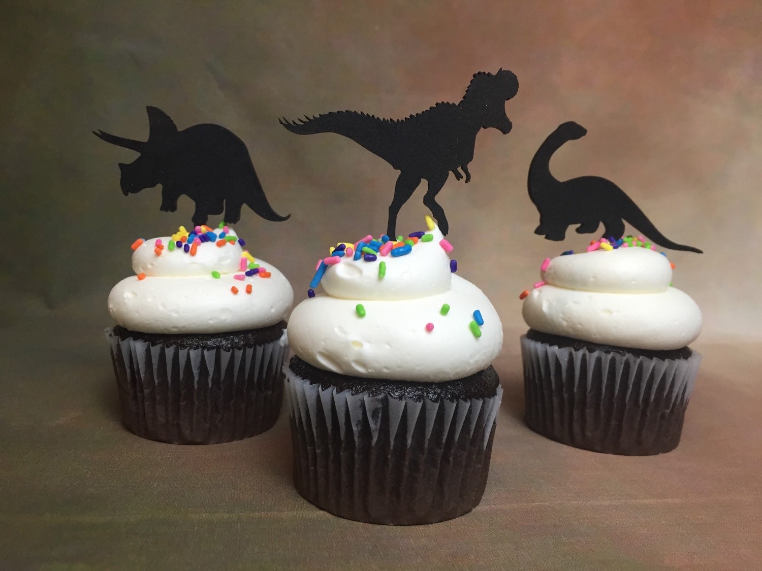 Dinosaur Cupcake Toppers, Dinosaur Theme Party, Jurassic