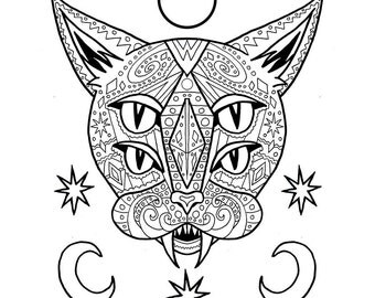 Anti Stress Coloring Adult PDF Gifts For Her 2017 Positive Vibes